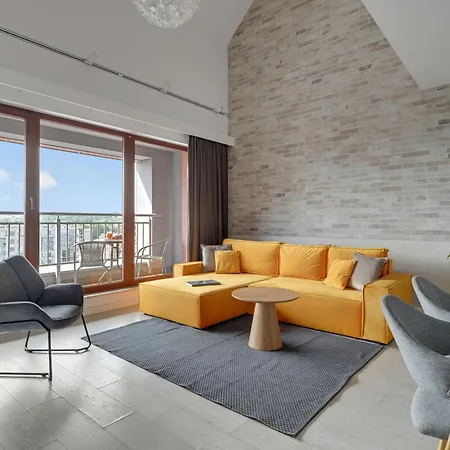 Waterlane Island - Riverview Pool, Spa, Gym & Parking By Downtown غدانسك