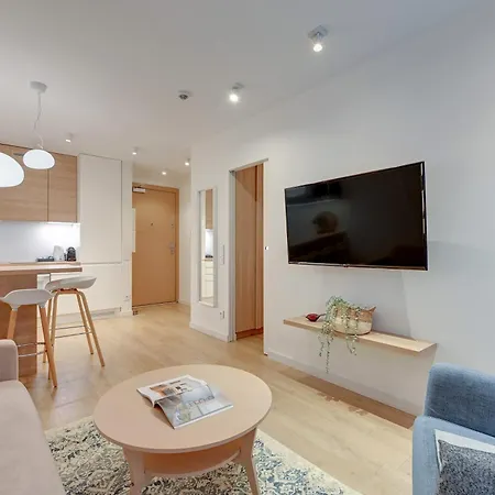 Waterlane Island - Riverview Pool, Spa, Gym & Parking By Downtown * Gdansk