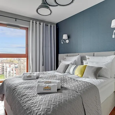 Waterlane Island - Riverview Pool, Spa, Gym & Parking By Downtown Lejlighed