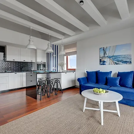 Waterlane Island - Riverview Pool, Spa, Gym & Parking By Downtown * Gdansk