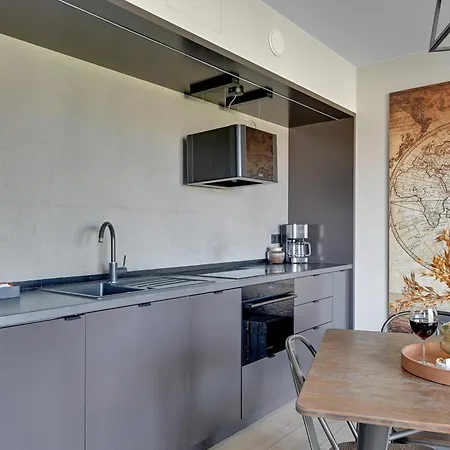 Waterlane Island - Riverview Pool, Spa, Gym & Parking By Downtown * Gdansk