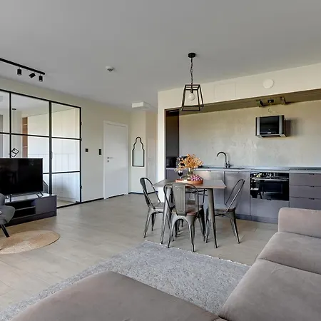 Waterlane Island - Riverview Pool, Spa, Gym & Parking By Downtown * Gdansk