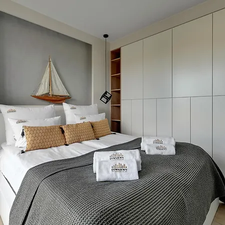 Waterlane Island - Riverview Pool, Spa, Gym & Parking By Downtown * Gdansk