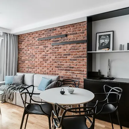 Waterlane Island - Riverview Pool, Spa, Gym & Parking By Downtown Apartment Gdansk