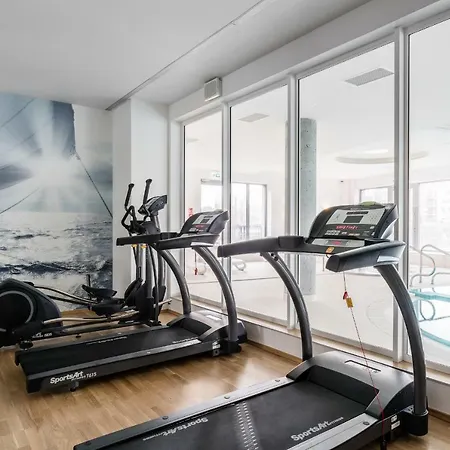 Waterlane Island - Riverview Pool, Spa, Gym & Parking By Downtown * Gdansk