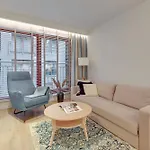 Waterlane Island - Riverview Pool, Spa, Gym & Parking By Downtown 아파트호텔 그단스크