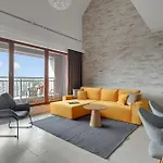 Waterlane Island - Riverview Pool, Spa, Gym & Parking By Downtown 그단스크