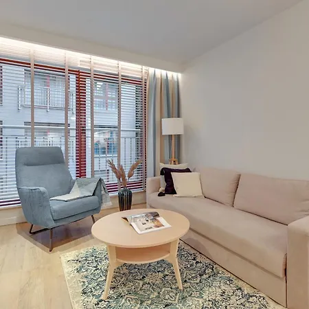 Waterlane Island - Riverview Pool, Spa, Gym & Parking By Downtown Apartment Gdansk