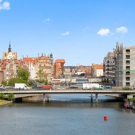 Waterlane Island - Riverview Pool, Spa, Gym & Parking By Downtown * Gdansk
