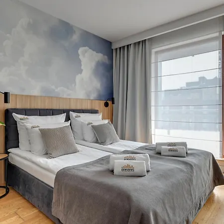 Waterlane Island - Riverview Pool, Spa, Gym & Parking By Downtown Gdansk